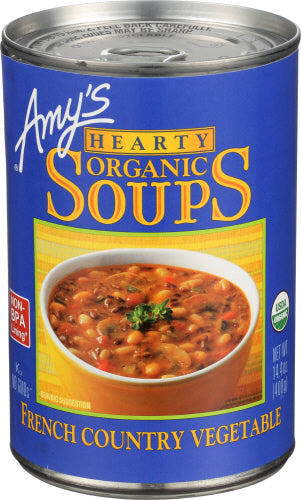 Amys 
Soup Veg Frnh Cnty Org, 14.4 OZ.