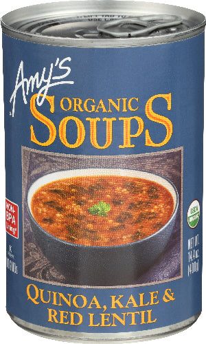 Amys 
Sup Rd Lntl Kle Quno Org, 14.4 OZ.