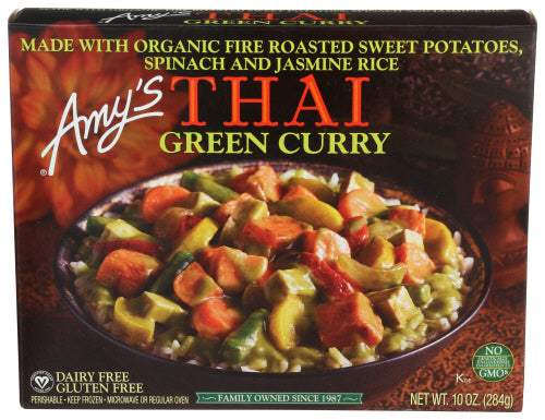AMYS MEAL-THAI GREEN CURRY OI 10 OZ - 10 OZ