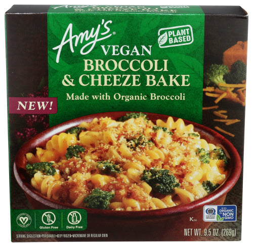AMYS CHEEZE BAKE VGN BRCC ORG - 9.5 OZ