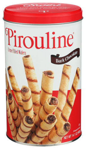 Debeukelaer 
Pirouline Crm Choc Dark, 14.1 OZ.