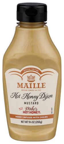 MAILLE MUSTARD DIJON HOT HONEY - 9.4 OZ