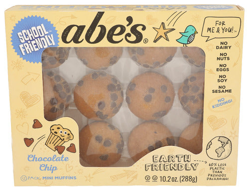 ABES MUFFINS CHOC CHIP MIN BX - 10 OZ