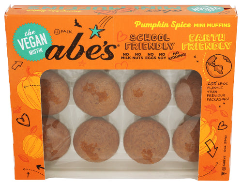 ABES MUFFINS PMPKN SPICE MINI - 10.2 OZ