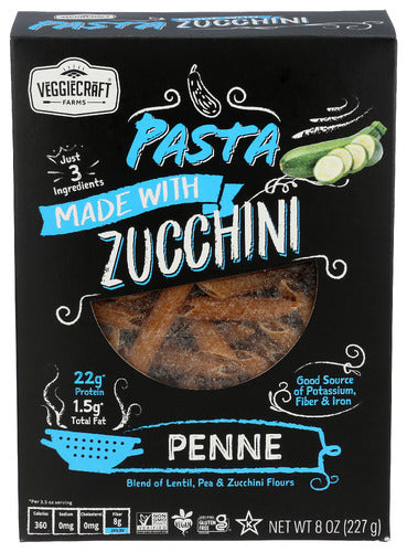 VEGGIECRAFT PASTA PNNE ZUCHINNI - 8 OZ