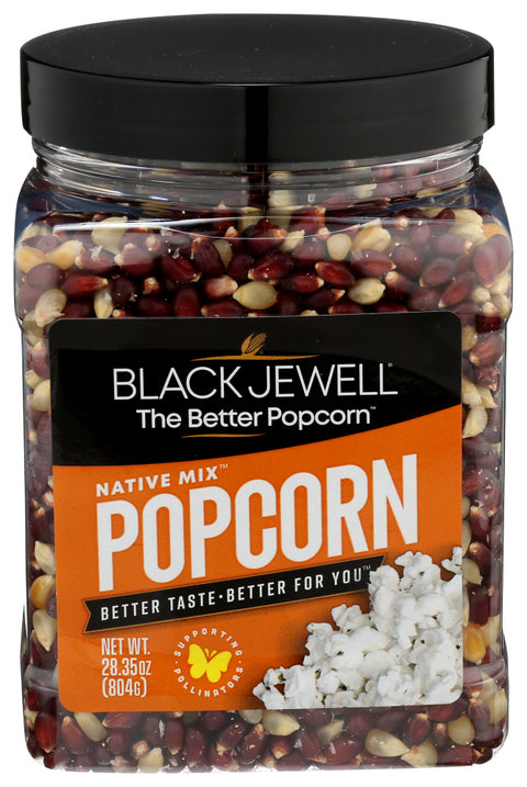 Black Jewell 
Popcorn Jar Native Mix, 28.35 OZ.