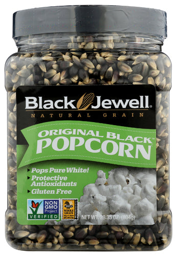 Black Jewell 
Popcorn Jar Orignl Black, 28.35 OZ.