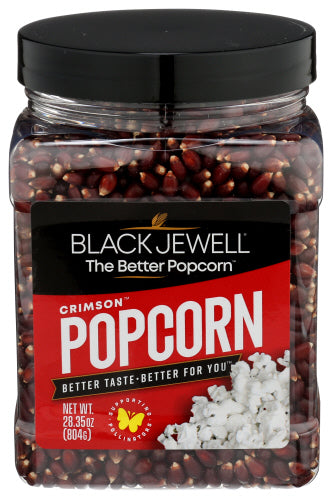 Black Jewell 
Popcorn Jar Crimsn Jewell, 28.35 OZ.