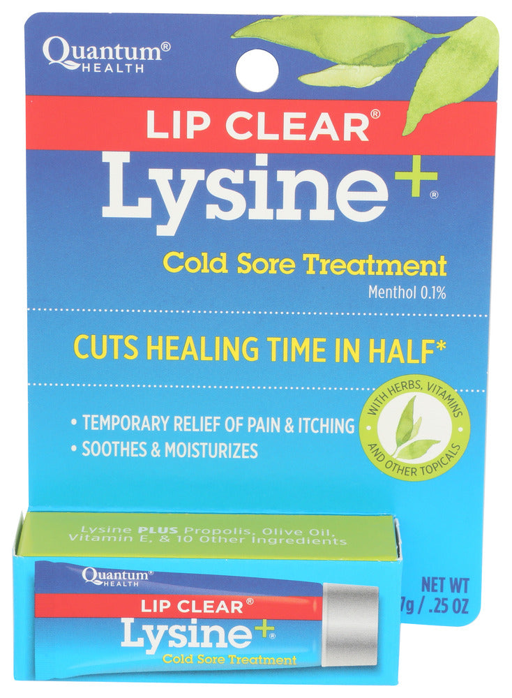 QUANTUM LIP CLEAR LYSINE+OINTMENT - 0.25 OZ
