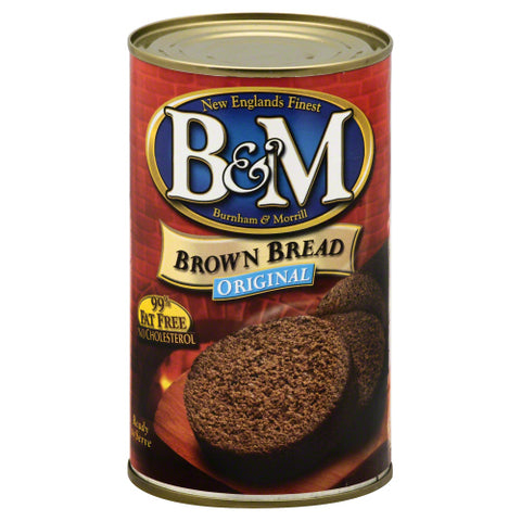B & M 
Bread Brown Plain, 16 OZ.