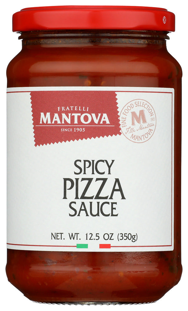 MANTOVA SAUCE PIZZA SPICY - 12.5 OZ