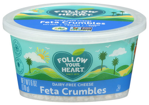 FOLLOW YOUR HEART CHEESE ALTERNATIVE FETA - 6 OZ