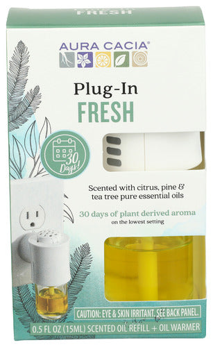Aura Cacia
Plug In Fresh, 1 EA.