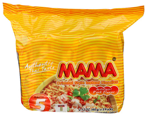 MAMA NOODLES PORK FAM PK 5PK - 10.58 OZ