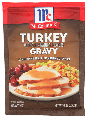 MC CORMICK MIX TURKEY GRAVY - 0.87 OZ