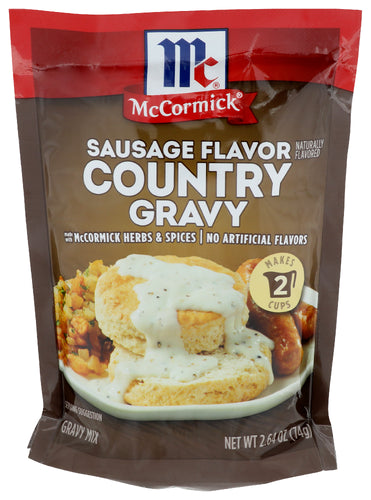 MC CORMICK GRAVY SAUSAGE COUNTRY - 2.64 OZ