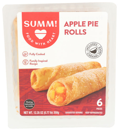 SUMMI APPLE PIE ROLLS CRML SAUC - 12.35 OZ