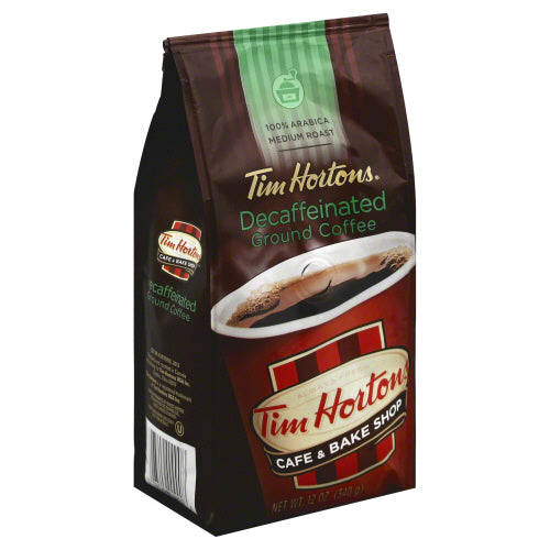 TIM HORTON COFFEE GRND DECAF 100% AB - 12 OZ