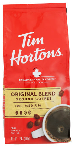 TIM HORTON COFFEE GRND 100% ARABICA - 12 OZ