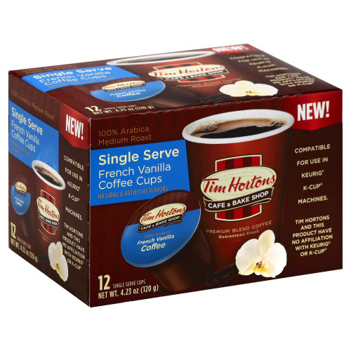 TIM HORTON COFFEE SS FRNCH VAN 12PC - 4.23 OZ