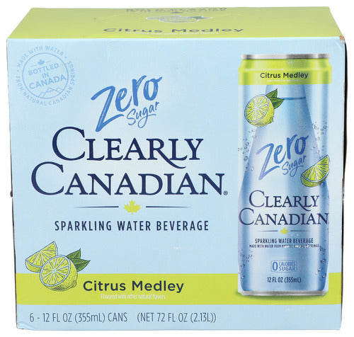 Clearly Canadian
Water Spr Ctr Mdly Zro 6, 72 FO.