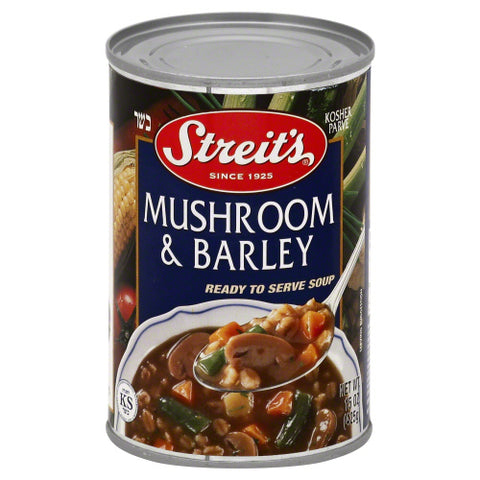 STREITS SOUP RTS MUSHRM & BARLEY - 15 OZ