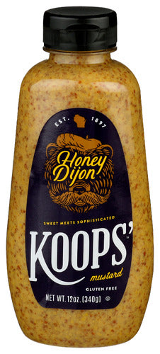 KOOPS MUSTARD HONEY DIJON - 12 OZ