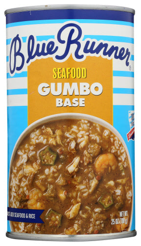 Blue Runner 
Gumbo Creole, 25 OZ.