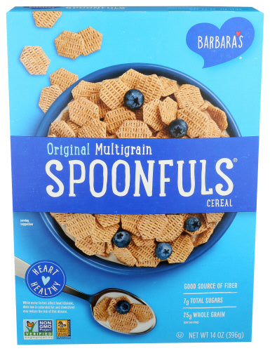 Barbaras 
Cereal Mltigrn Spnfls Orig, 14 OZ.