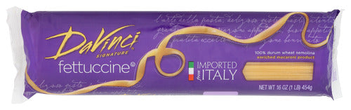DAVINCI PASTA CUT FETTUCCINE - 16 OZ