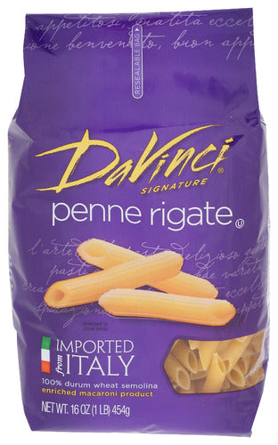Davinci
Pasta Penne Rigate, 16 OZ.