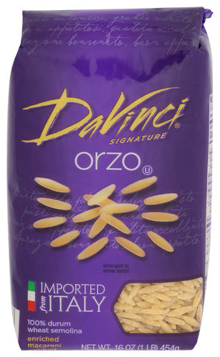 Davinci
Pasta Orzo, 16 OZ.