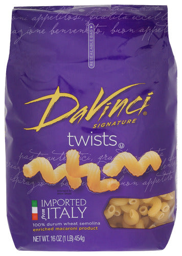 DAVINCI PASTA TWISTS - 16 OZ