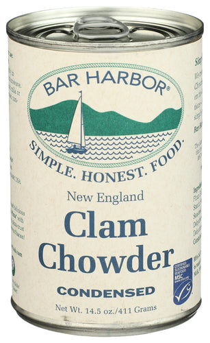 Bar Harbor 
Soup Chwdr Clam New Eng, 14.5 OZ.