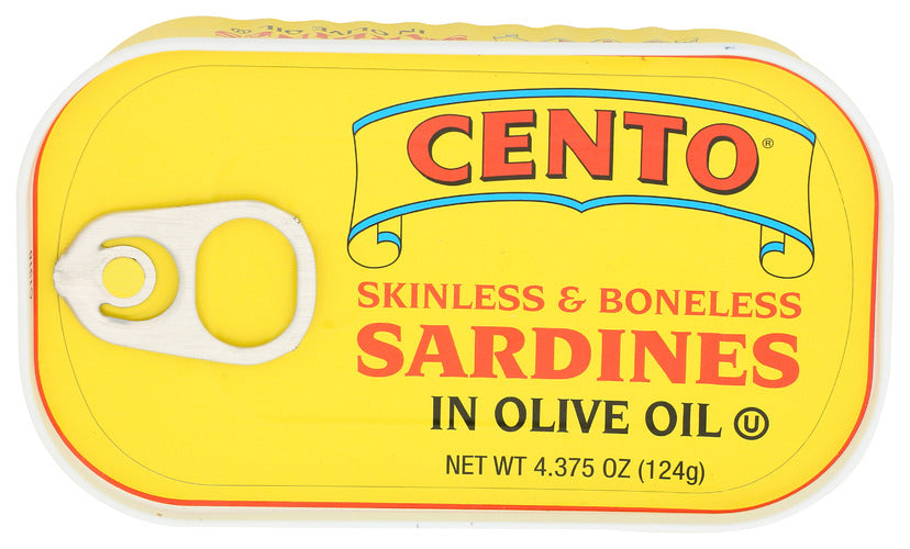 Cento
Sardine S & B, 4.37 OZ.