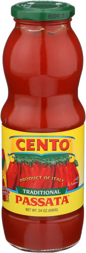 Cento 
Tomato Passata Puree, 24 OZ.