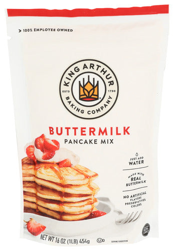 KING ARTHUR PANCAKE MIX BUTTERMILK - 16 OZ