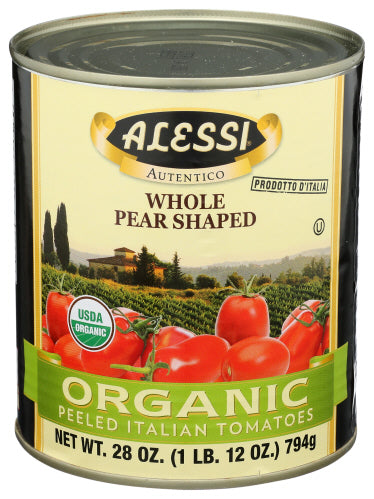 Alessi 
Tomato Pelled Org, 28 OZ.