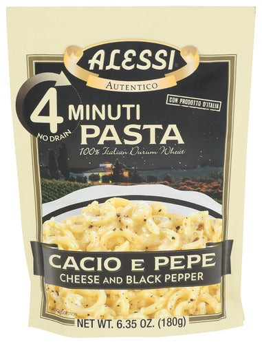 Alessi
Pasta Cacio E Pepe, 6.35 OZ.
