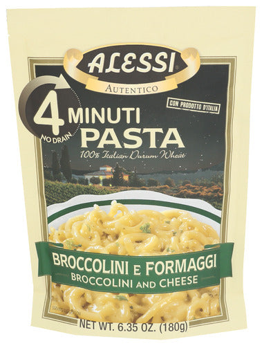 Alessi
Pasta Brccoli E Formaggi, 6.35 OZ.