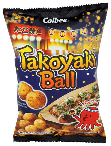 Calbee
Snack Corn Takoyaki, 3.17 OZ.