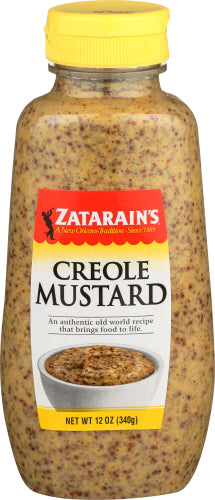 ZATARAINS MUSTARD SQZ CREOLE - 12 OZ