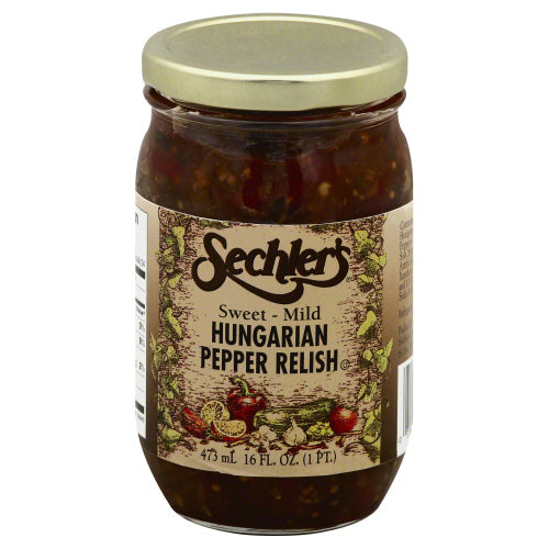 SECHLERS RELISH HUNGARIAN - 16 OZ