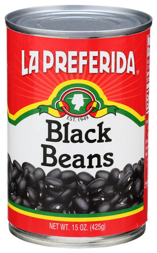 LA PREFERIDA BEAN BLACK CANNED - 15 OZ