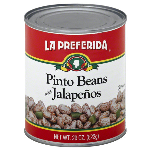 LA PREFERIDA BEAN PINTO JALAPENO - 29 OZ