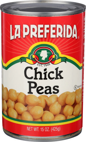 LA PREFERIDA BEAN PEA CHICK - 15 OZ