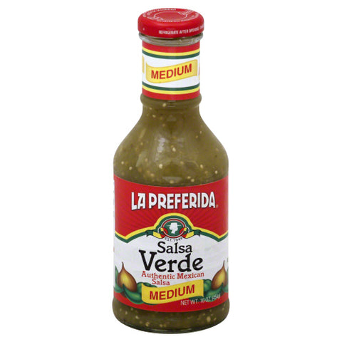 LA PREFERIDA SALSA VERDE MEDIUM - 16.4 OZ
