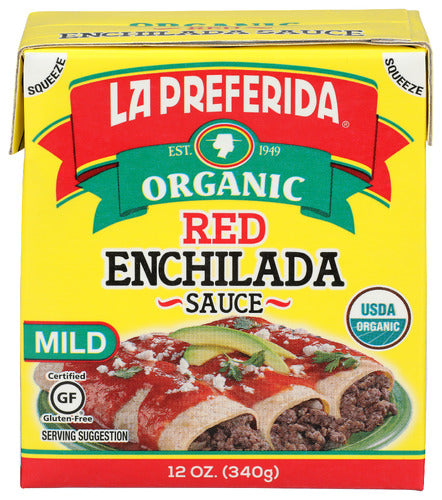 LA PREFERIDA ENCHILAD SAUCE RED TETRA - 12 OZ