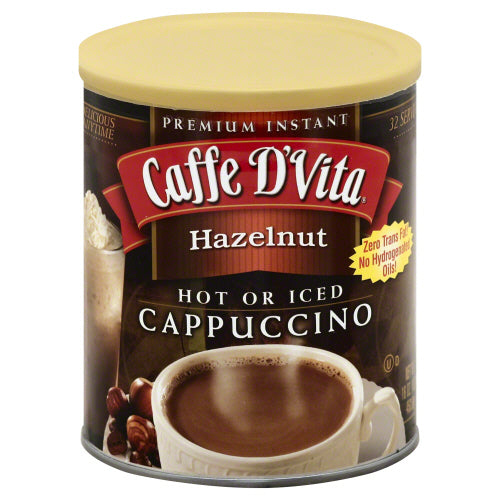 Caffe D Vita
Cappuccino Hzlnut, 16 OZ.