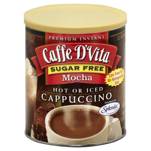 Caffe D Vita
Cappuccino Sf Mocha, 8.5 OZ.